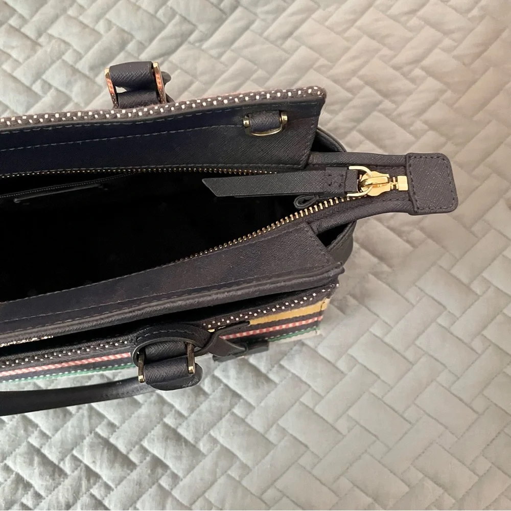 Kate Spade boardwalk stripe satchel - Picture 11 of 11